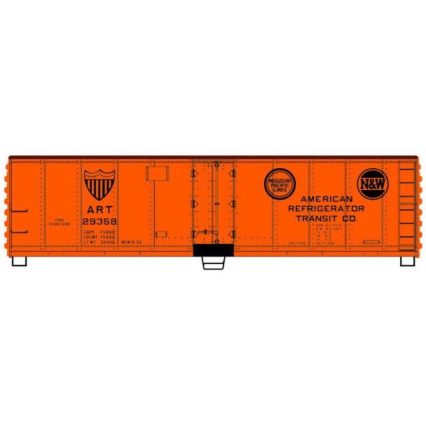 HO ART N&W 40' RFR - Accurail - ModelCars.com