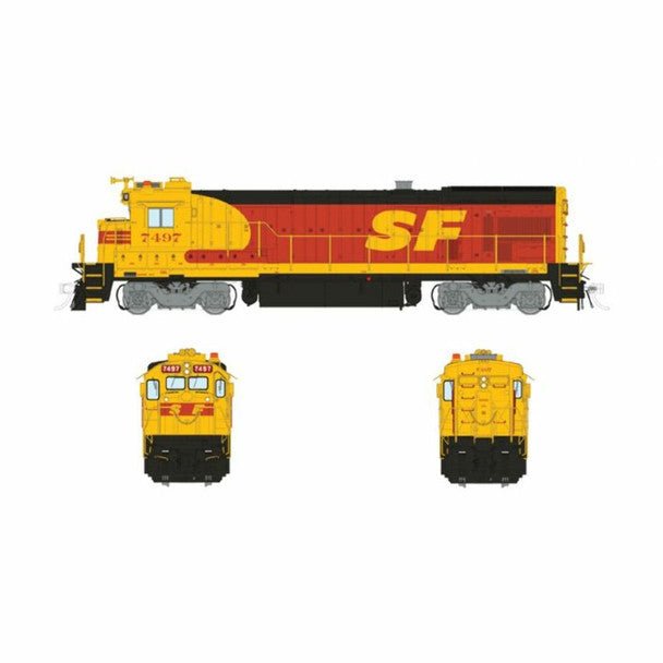 HO ATSF B36 - 7 7497 - Rapido - ModelCars.com