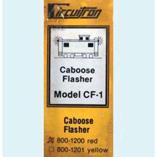 HO CF - 1 CAB FLSHR RED.08 - Circuitron - ModelCars.com