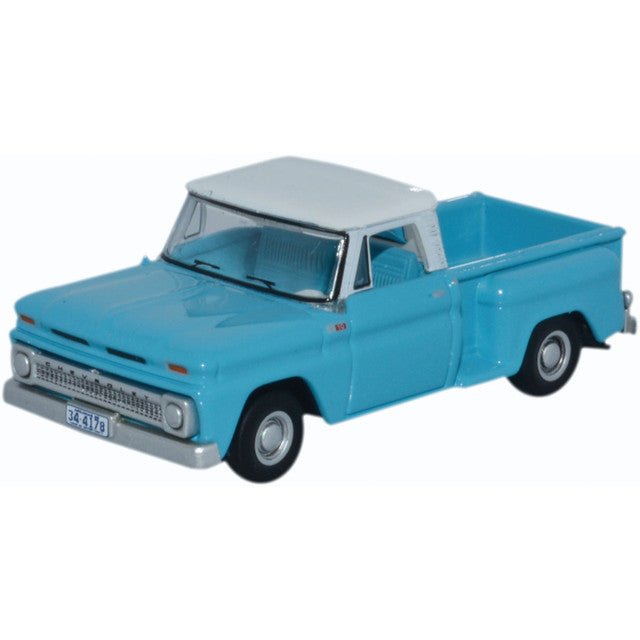 HO CHVY STP PKUP '65 LB/W - Oxford Diecast - ModelCars.com