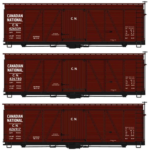 HO CN 36' BOXCAR SINGLE - Accurail - ModelCars.com