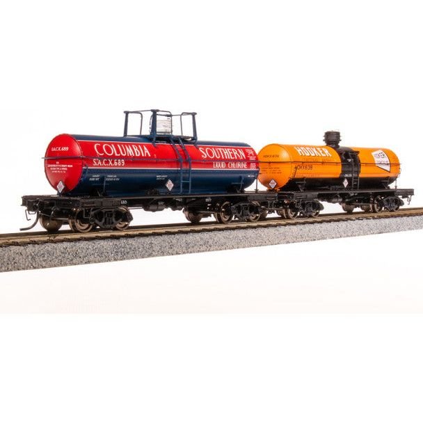 HO CS&H 6K TANK 1950S 2PK - Broadway Ltd - ModelCars.com