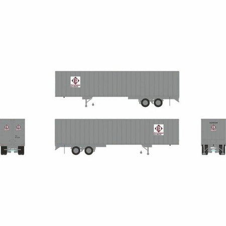 HO EL 40'FRUEHAUF VAN 2 - Rapido - ModelCars.com