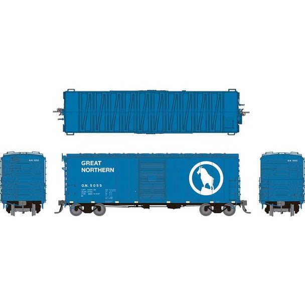 HO GN 40'BOX LATE BLUE SG - Rapido - ModelCars.com