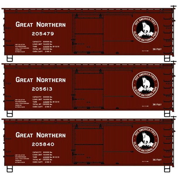 HO GN WOOD CAR - SINGLE - Accurail - ModelCars.com