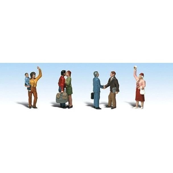 HO GOODBYE PEOPLE - WOODLAND SCENICS - ModelCars.com