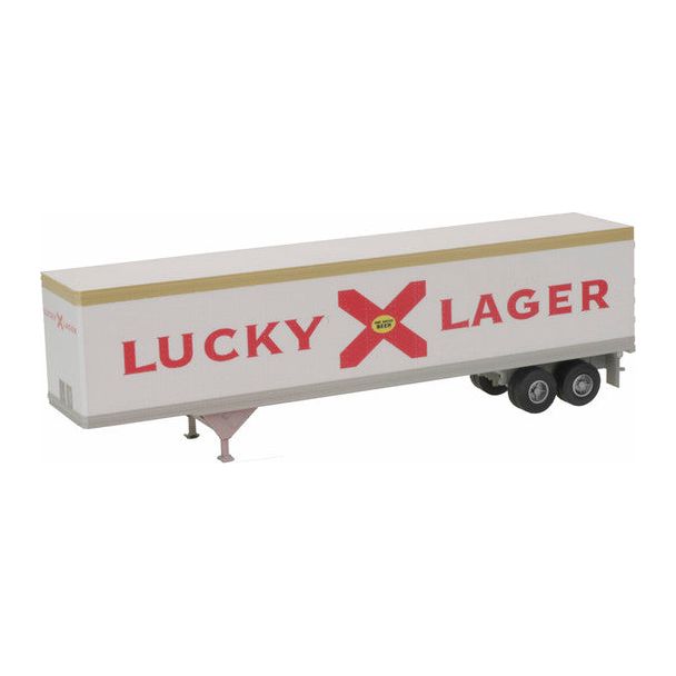 HO LUCKY LAGER PINE TRLR - Atlas Track - ModelCars.com