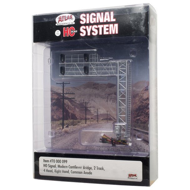 HO MODRN CANTIL BRIDGE RH - Atlas Track - ModelCars.com