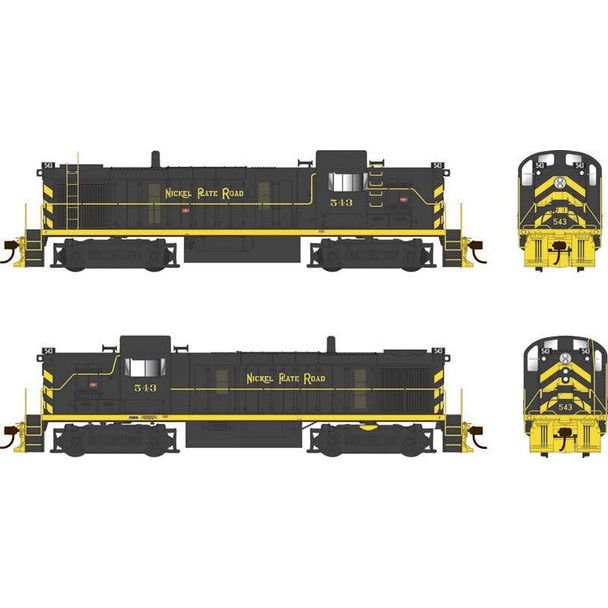 HO NKP ALCO RS - 3 553 - Bowser - ModelCars.com