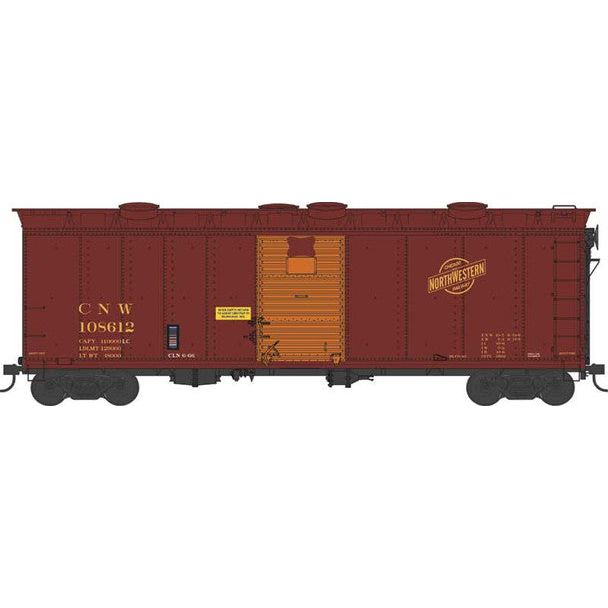 HO N&W 40' BOX 108612 - Bowser - ModelCars.com