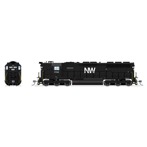 HO N&W EMD SD45 1792 - Broadway Ltd - ModelCars.com