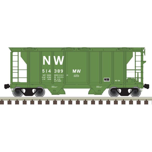 HO N&W PS - 2 HOPPER514385 - Atlas Track - ModelCars.com