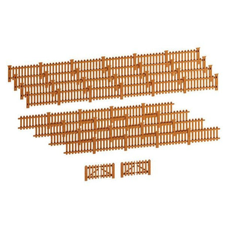 HO PICKET FENCE - BROWN - Lionel - ModelCars.com