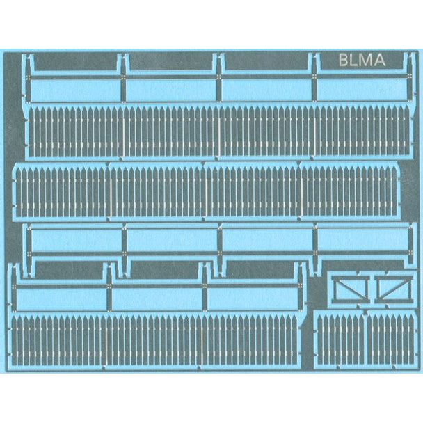 HO PICKET FENCE KIT 70' - BLMA Models - ModelCars.com