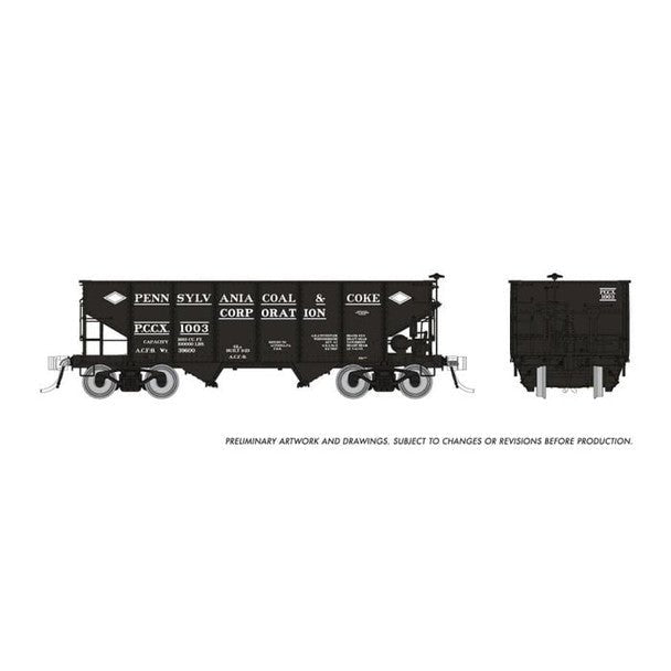 HO PRR 2BAY HOP C&C 3/PK - Rapido - ModelCars.com