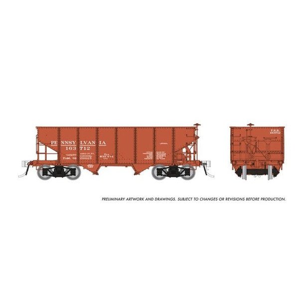 HO PRR 2BAY HOP EARLY 1PC - Rapido - ModelCars.com