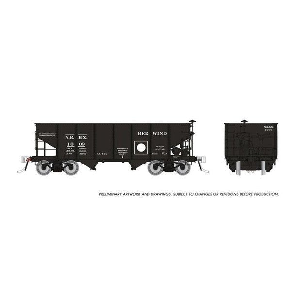 HO PRR 2BAY HOP NRBX 1PC - Rapido - ModelCars.com