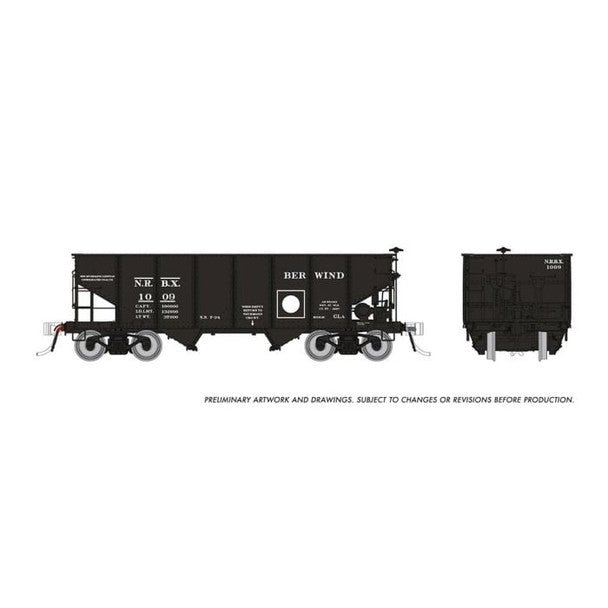 HO PRR 2BAY HOP NRBX 6/PK - Rapido - ModelCars.com