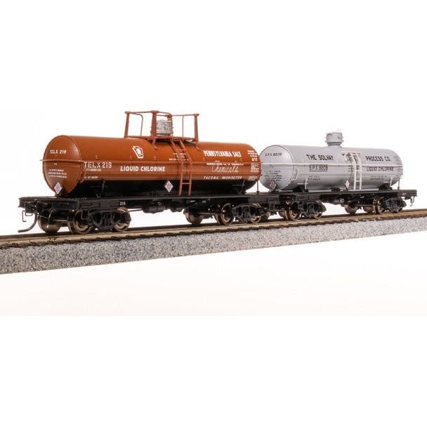 HO PS&SP TANK 1950S 2PK - Broadway Ltd - ModelCars.com