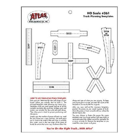 HO SCALE TRACK PLANNING T - Atlas Track - ModelCars.com