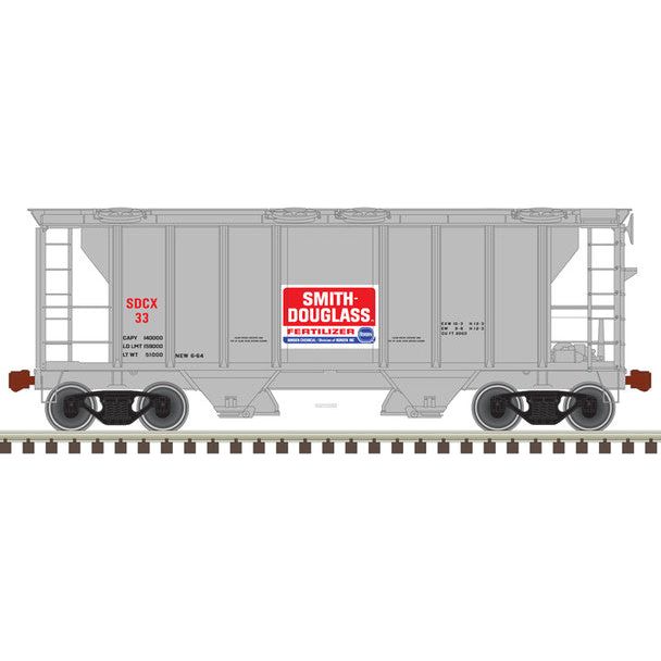 HO SDCX PS - 2 HOPPER 27 - Atlas Track - ModelCars.com