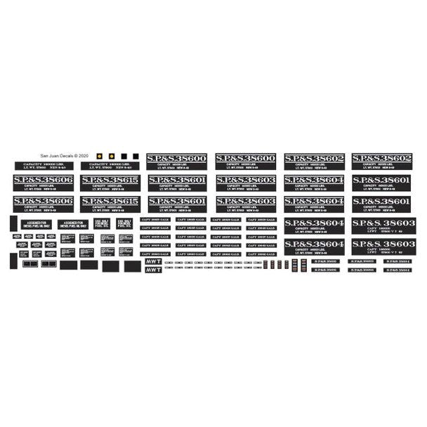 HO SP&S LATE1 TANK 38617 - American Limited Models - ModelCars.com