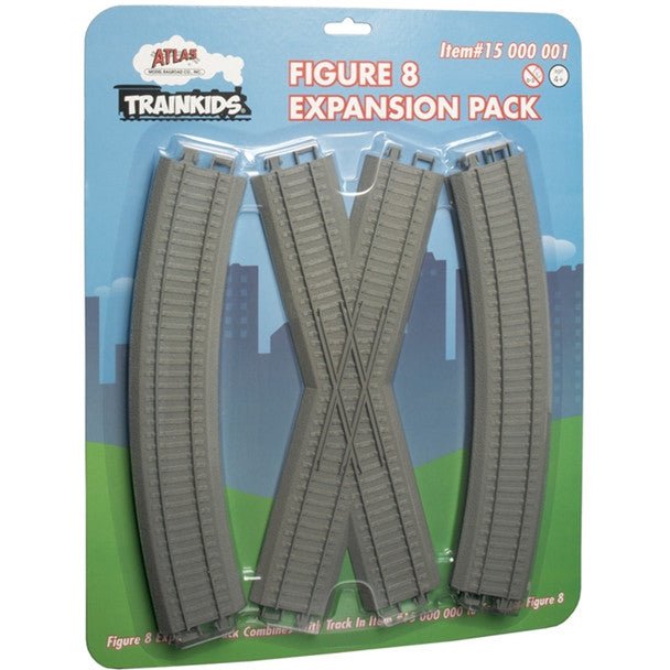 HO TRAINKIDS FIG 8 EXP PK - Atlas Track - ModelCars.com