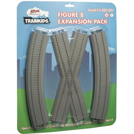 HO TRAINKIDS FIG 8 EXP PK - Atlas Track - ModelCars.com