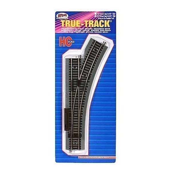 &HO TT RIGHT MANUAL SWITC - Atlas Track - ModelCars.com