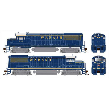 HO WABASH PH11A U25B 514 - Bowser - ModelCars.com