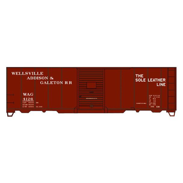 HO WAG 40' STL BOXCAR SIN - Accurail - ModelCars.com