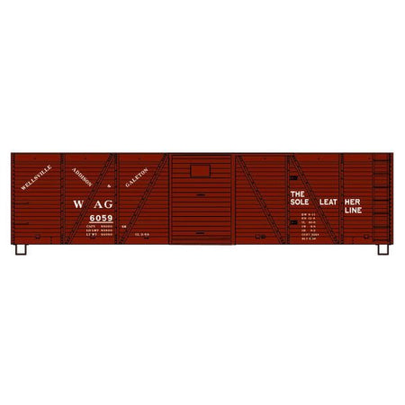HO WAG 40'WOOD BOXCAR SIN - Accurail - ModelCars.com