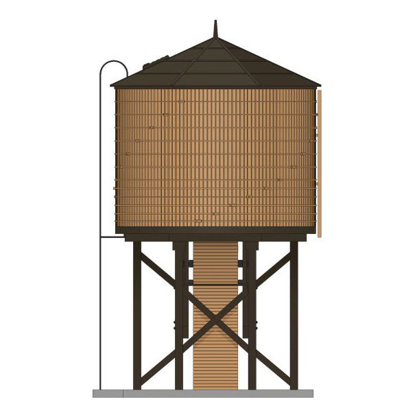 HO WATER TOWER BROWN NO - P - Broadway Ltd - ModelCars.com