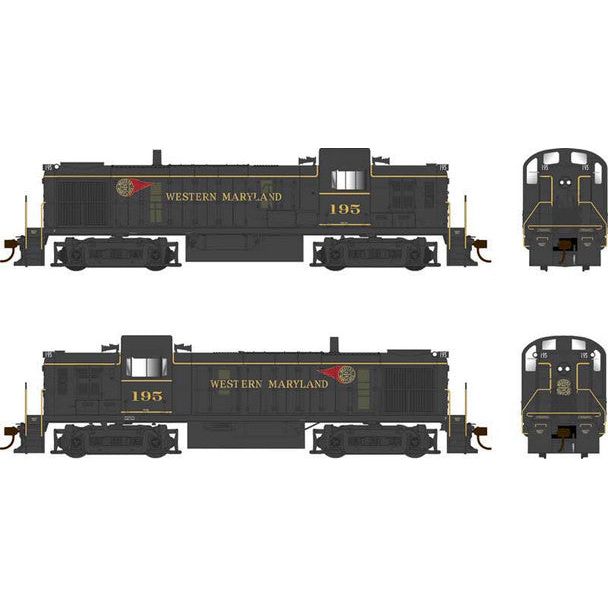HO WM ALCO RS - 3 195 - Bowser - ModelCars.com
