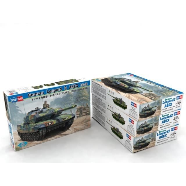 Hobby Boss 1/35 German Leopard 2 A6EX tank 82403-Hobby Boss-ModelCars.com