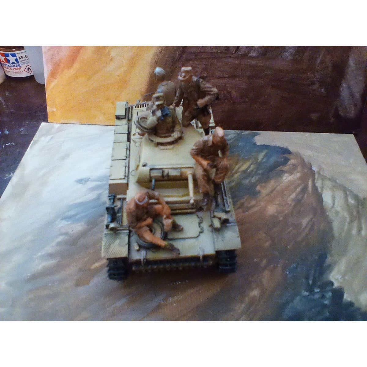 Hobby Boss 1/35 German Tropical Panzer Crew 84409-Hobby Boss-ModelCars.com