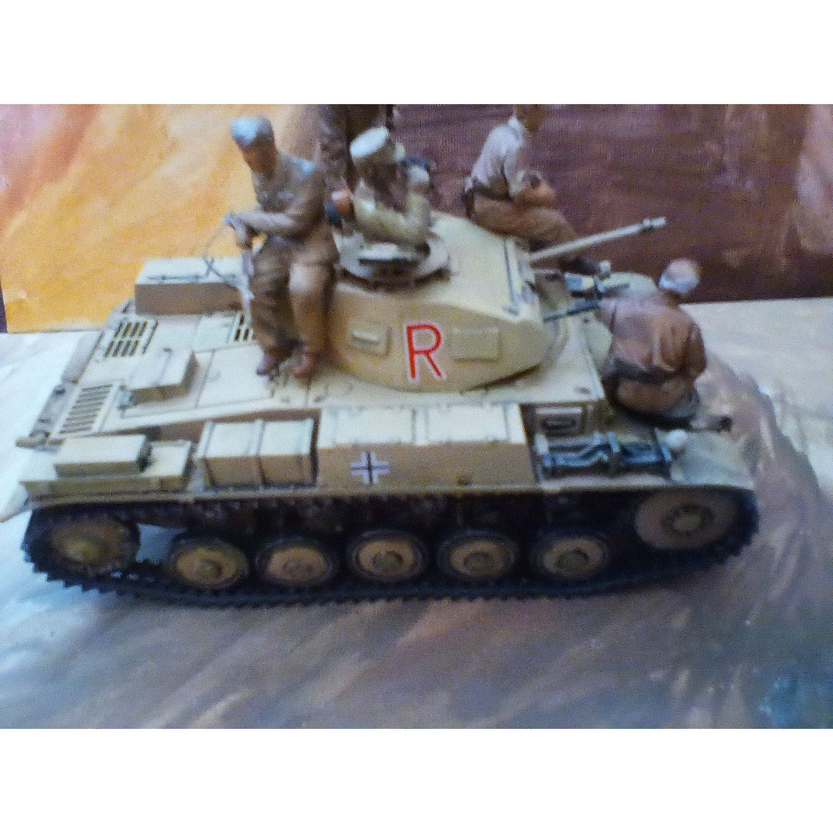 Hobby Boss 1/35 German Tropical Panzer Crew 84409-Hobby Boss-ModelCars.com