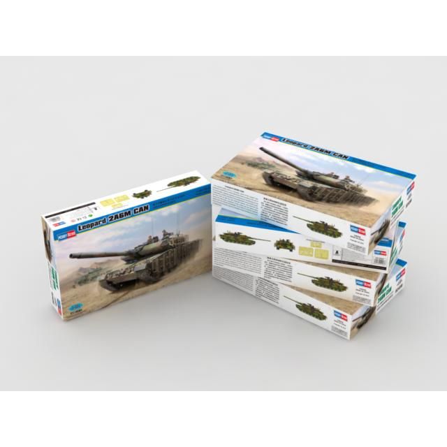Hobby Boss 1/35 Leopard 2A6M CA N 82458-Hobby Boss-ModelCars.com