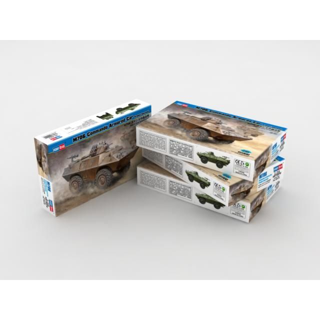 Hobby Boss 1/35 M706 Commando Armored Car Product Improved 82419 - Heartland - ModelCars.com