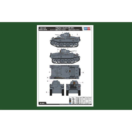 Hobby Boss 1/35 PzKpfw I Ausf C (VK 601) 82431 - Heartland - ModelCars.com