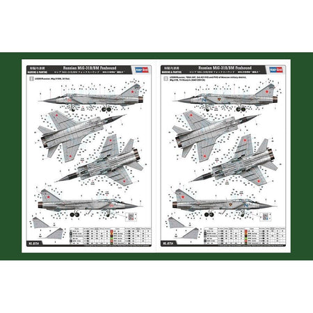 Hobby Boss 1/35 Russian MiG-31B/BM Foxhound 81754-Hobby Boss-ModelCars.com