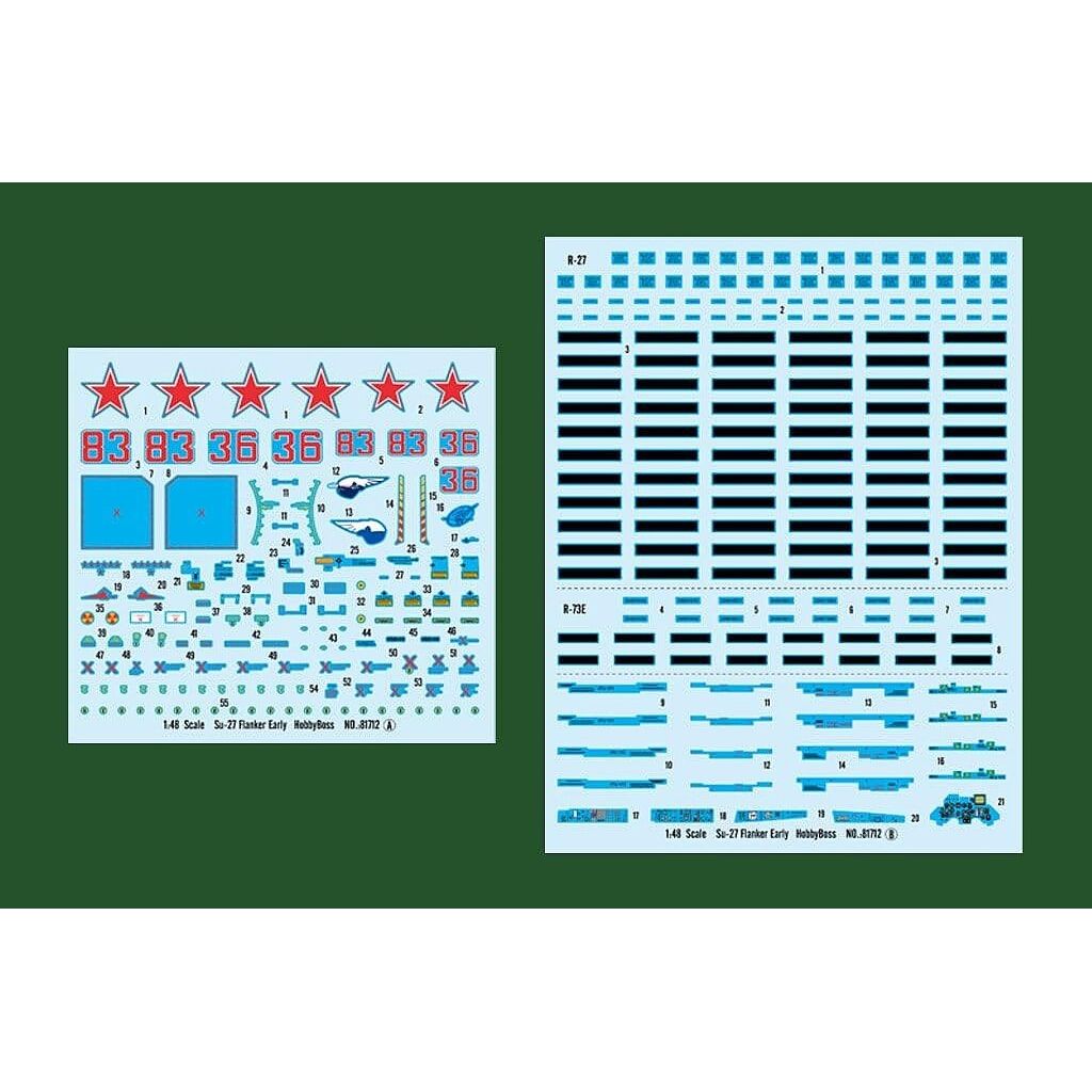 Hobby Boss 1/35 Su - 27 Flanker Early 81712 - Heartland - ModelCars.com