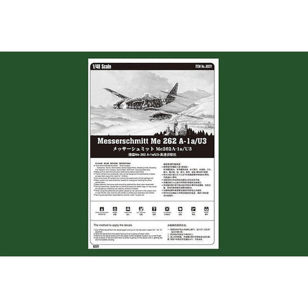 Hobby Boss 1/48 Me 262 A - 1a/U3 80371 - Heartland - ModelCars.com