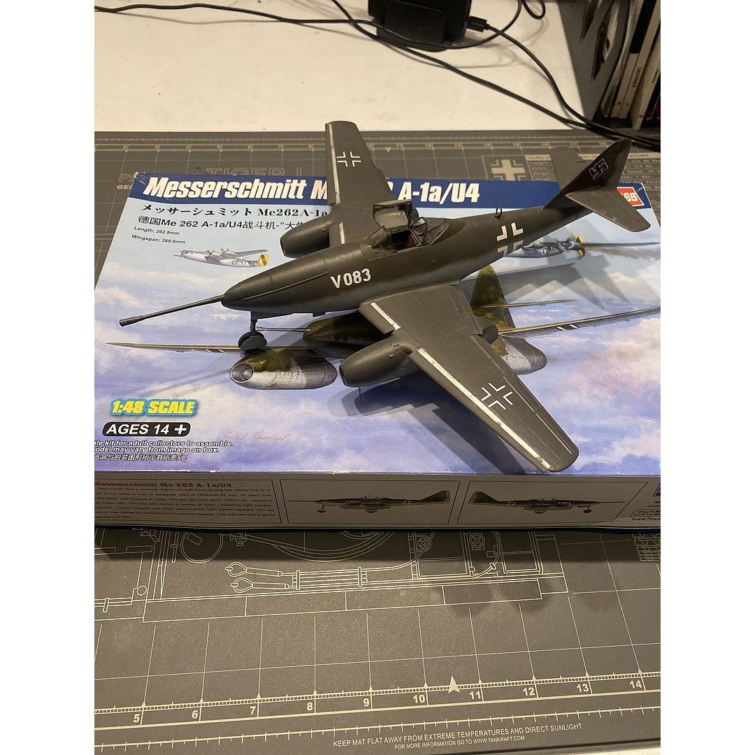 Hobby Boss 1/48 Messerschmitt Me 262 A - 1a/U4 - Heartland - ModelCars.com