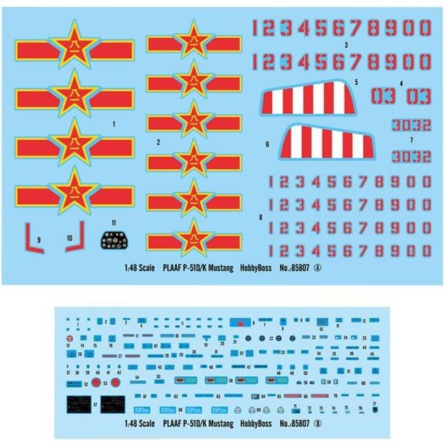 Hobby Boss 1/48 PLAAF P - 51D/K Mustang 85807 - Heartland - ModelCars.com