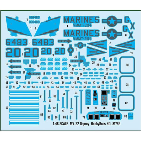 Hobby Boss 1/48 scale MV - 22 Osprey - Heartland - ModelCars.com