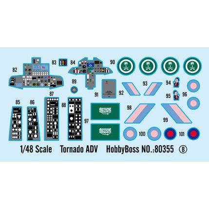 Hobby Boss 1/48 Tornado ADV 80355 - Heartland - ModelCars.com