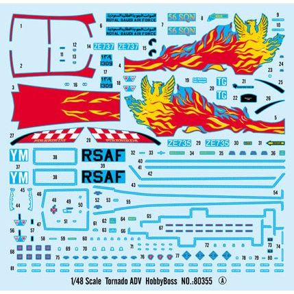 Hobby Boss 1/48 Tornado ADV 80355 - Heartland - ModelCars.com