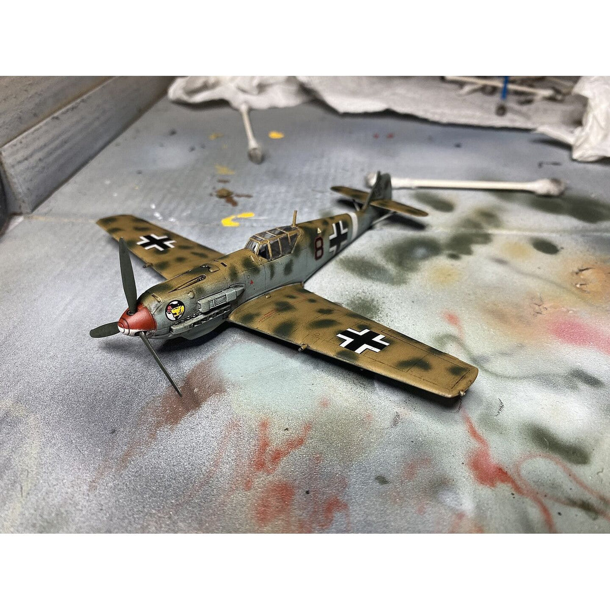Hobby Boss 1/72 BF - 109E4/TROP 80261 - Heartland - ModelCars.com