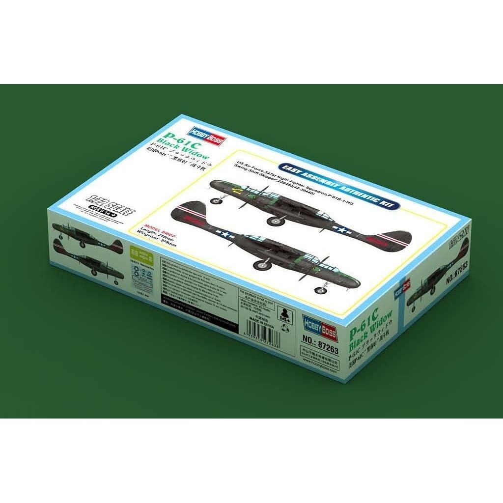 Hobby Boss 1/72 P - 61C Black Widow 87263 - Heartland - ModelCars.com